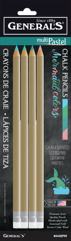 MultiPastel (R) Chalk Pencils 4/Pkg
