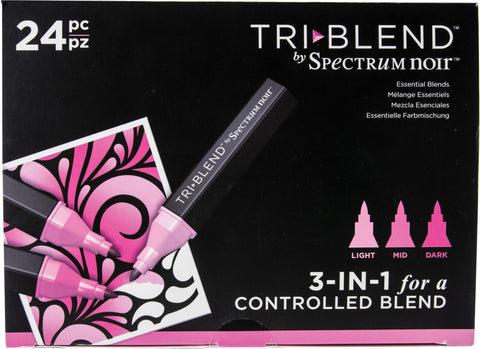 Spectrum Noir Triblend Markers 24/Pkg