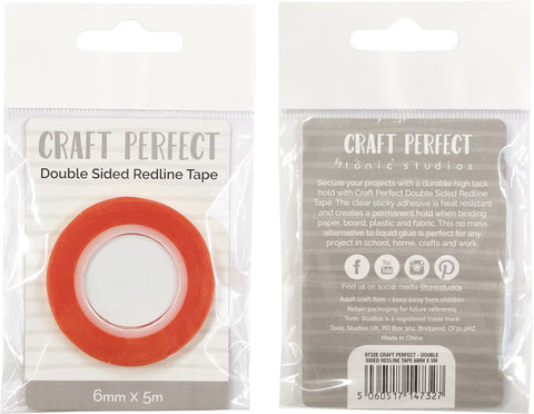 Craft Perfect Red Line Tape .23"X5.5yds
