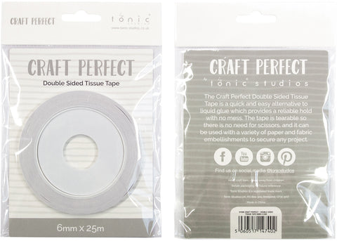 Craft Perfect Double-Sided Tissue Tape .23"X27.3yds