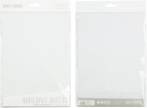 Craft Perfect Double-Sided A4 Adhesive Sheets 5/Pkg