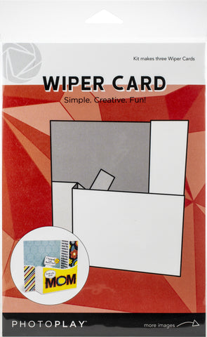 Photoplay Wiper Card 3/Pkg