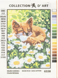 Collection D'Art Needlepoint Printed Tapestry Canvas 22X30cm