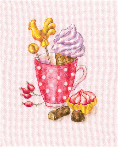 RTO Counted Cross Stitch Kit 4.72"X6.5"