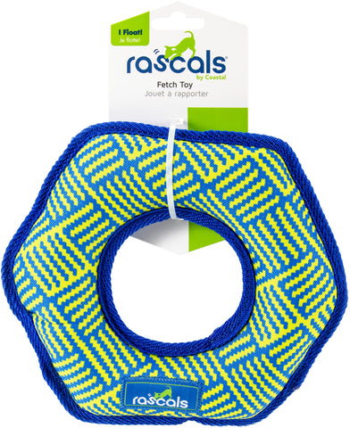 Rascals 8" Hexagon Fetch Toy