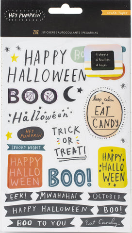 Hey, Pumpkin Sticker Book 202/Pkg