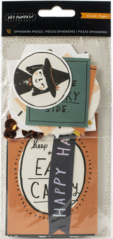 Hey, Pumpkin Ephemera Cardstock Die-Cuts 40/Pkg