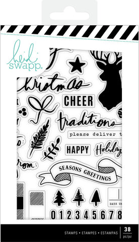 Heidi Swapp Winter Wonderland Clear Stamps