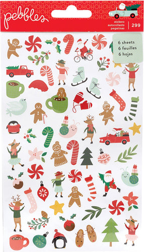 Merry Little Christmas Mini Sticker Book 299/Pkg