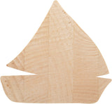 Craft Decor Wood Shape 12/Pkg