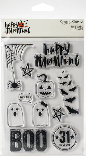 Happy Haunting Photopolymer Clear Stamps