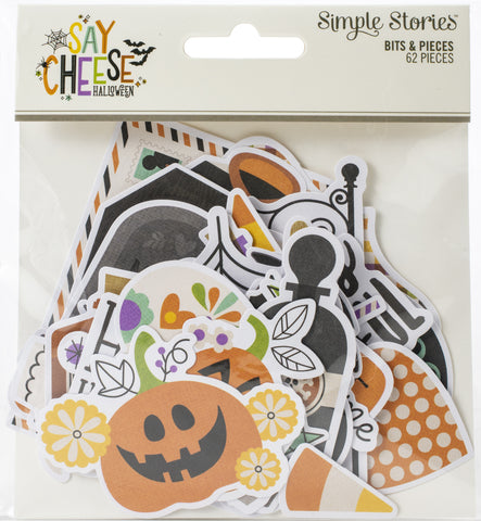 Say Cheese Halloween Bits & Pieces Die-Cuts 62/Pkg