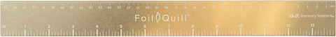 We R Memory Keepers Foil Quill Magnetic Ruler