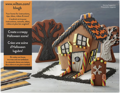 Build It Yourself Chocolate Cookie House Decorating Kit