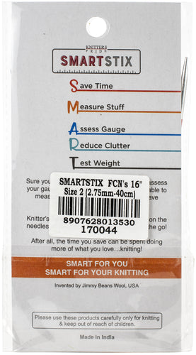 Knitter's Pride-SmartStix Fixed Circular Needes 16"