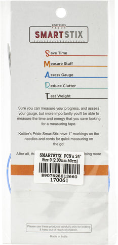 Knitter's Pride-SmartStix Fixed Circular Needles 24"