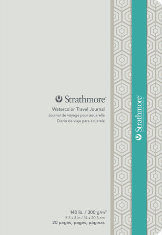 Strathmore Watercolor Travel Journal 5.5"X8"