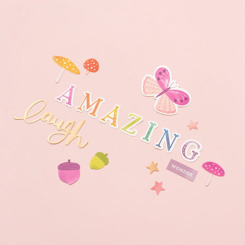 Paige Evans Truly Grateful Cardstock Stickers 5.5"X12" 2/Pkg