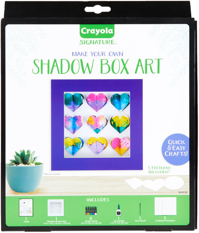 Crayola Shadow Box Frame Kit