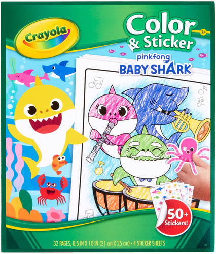 Crayola Color N' Sticker Pages