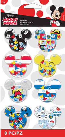 EK Disney Shaker Stickers 8/Pkg
