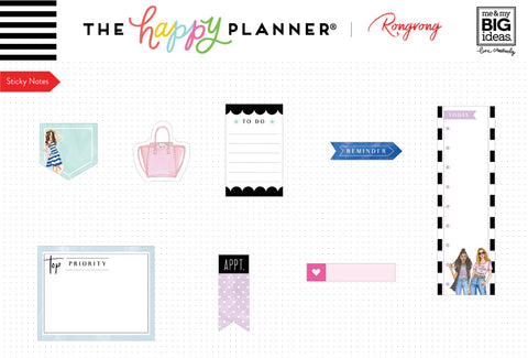 Happy Planner X Rongrong Sticky Notes 160/Pkg