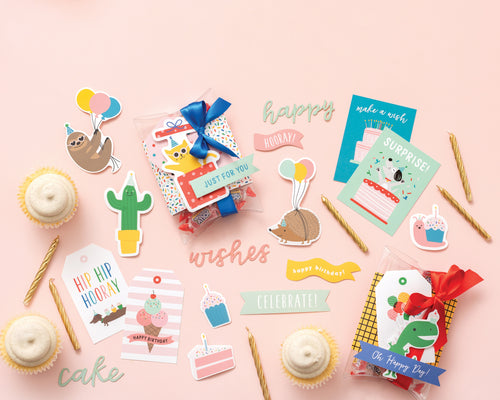 Happy Cake Day Cardstock Tags 24/Pkg