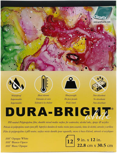Dura-Bright Opaque White Pad .010" Pad 9x12"