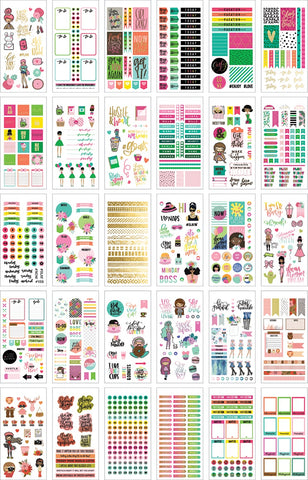 Paper House X Mommy Lhey Sticker Book 30/Sheets