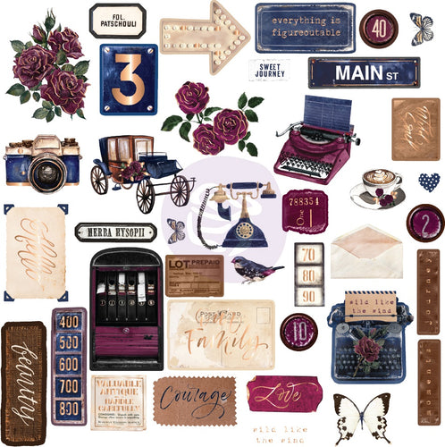 Darcelle Cardstock Ephemera 39/Pkg