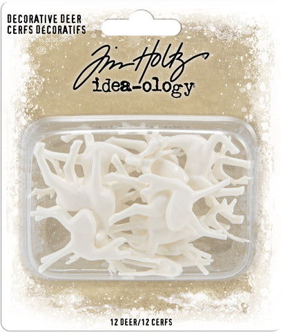 Idea-Ology Resin Decorative Deer 12/Pkg