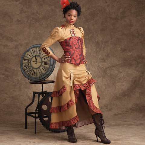 Simplicity Misses' Steampunk Costumes