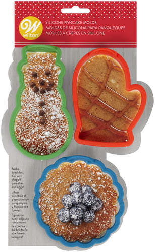 Silicone Pancake Shapers 3/Pkg
