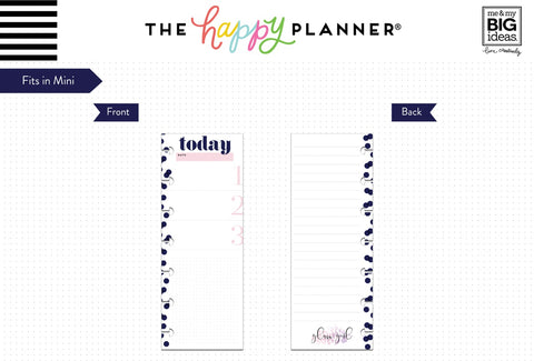 Happy Planner Mini Half Sheet Fill Paper 4.25"X2.13" 60/Pkg