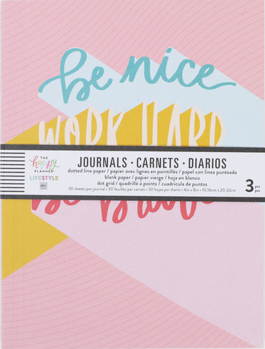 Happy Planner Journal Books 3/Pkg