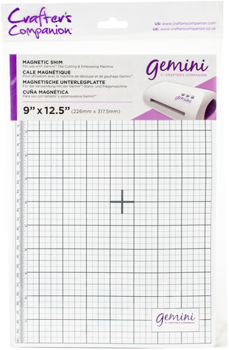 Crafter's Companion Gemini Magnetic Shim 9"X12.5"