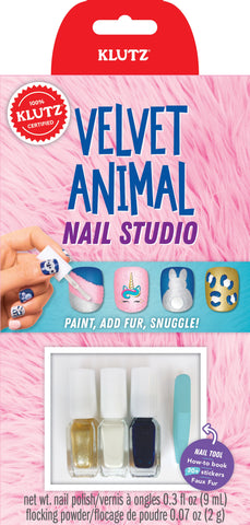 Mini Kits: Velvet Animal Nail Studio