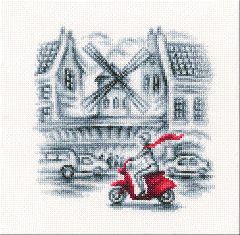 RTO Counted Cross Stitch Kit 5.9"X5.9"