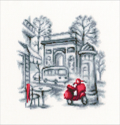 RTO Counted Cross Stitch Kit 5.7"X5.9"