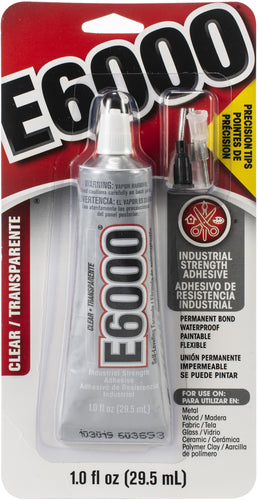 E6000 Clear Adhesive With Precision Tips
