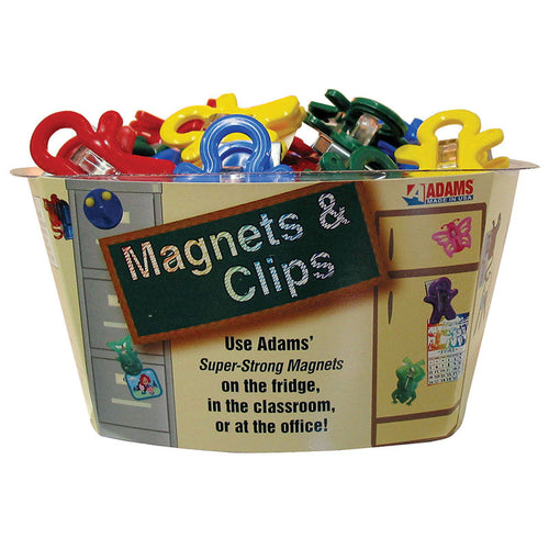 Magnet Man Magnetic Clip, Tub Of 40