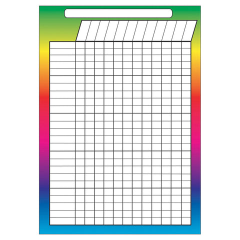 Magnetic Incentive Rainbow Chart, 8.5 X 11