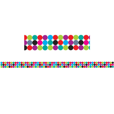 Big Magnetic Magi-Strips, Color Dots, 12'