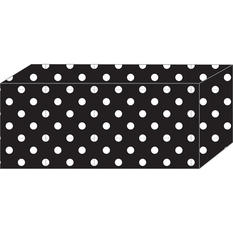 Block Magnets, Heavy Strength, 1-7/8 X 7/8 X 3/8, B&amp;W Dots, Pack Of 5