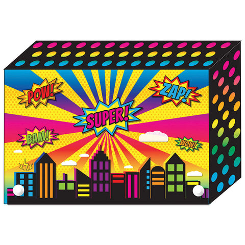 Poly Index Card Box, 4 X 6, Super City