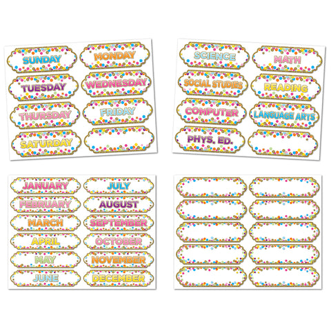 Confetti Magnetic Headers Timesavers Combo Pack