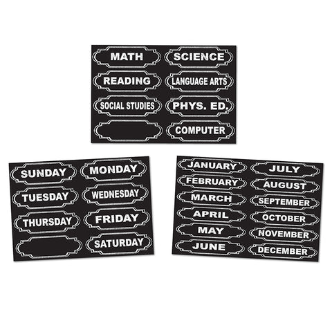 Chalk Look Magnetic Headers Timesavers Combo Pack