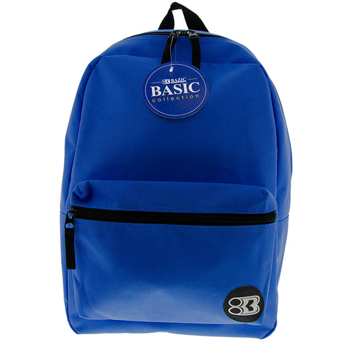 Bazic 16 Blue Basic Collection Backpack