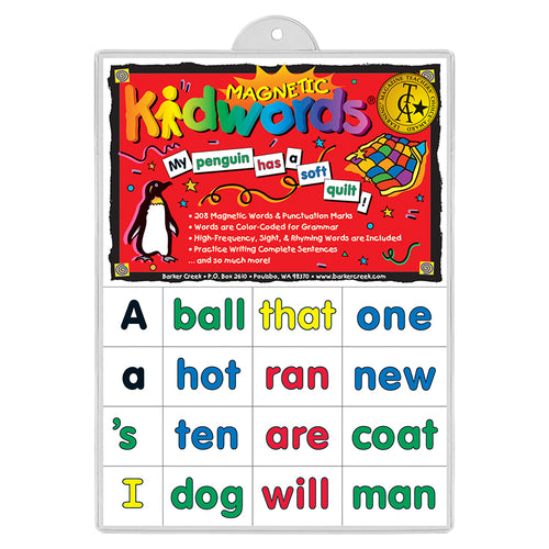 Learning Magnets High-Frequency Words, 208 Pieces