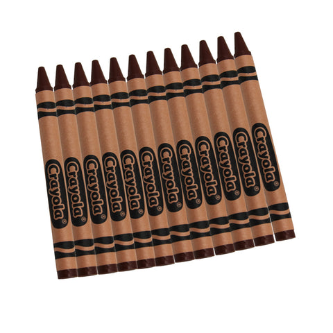 Brown Crayola Bulk Crayons, Regular Size